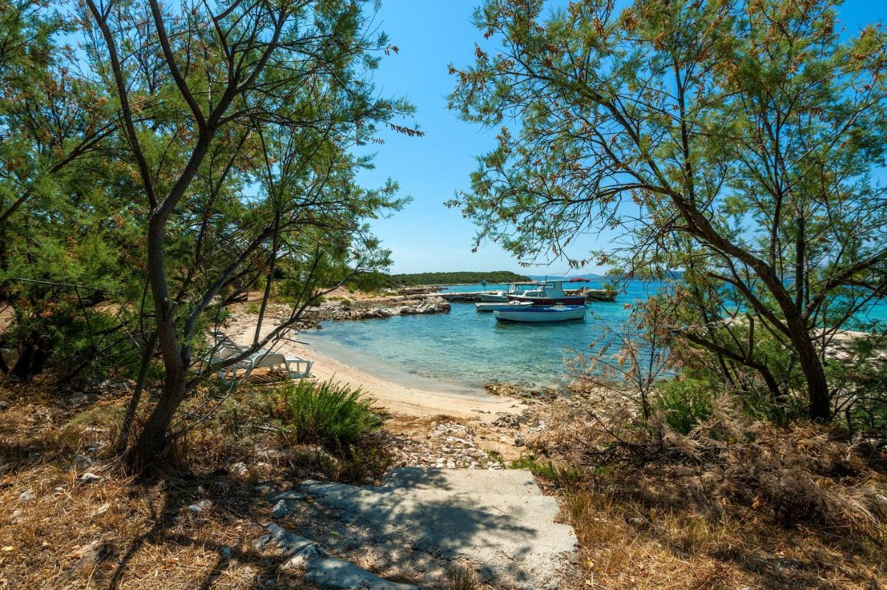 Mrljane Secluded Fisherman'S Cottage Cove Zuborovica, Pasman - 321 מראה חיצוני תמונה